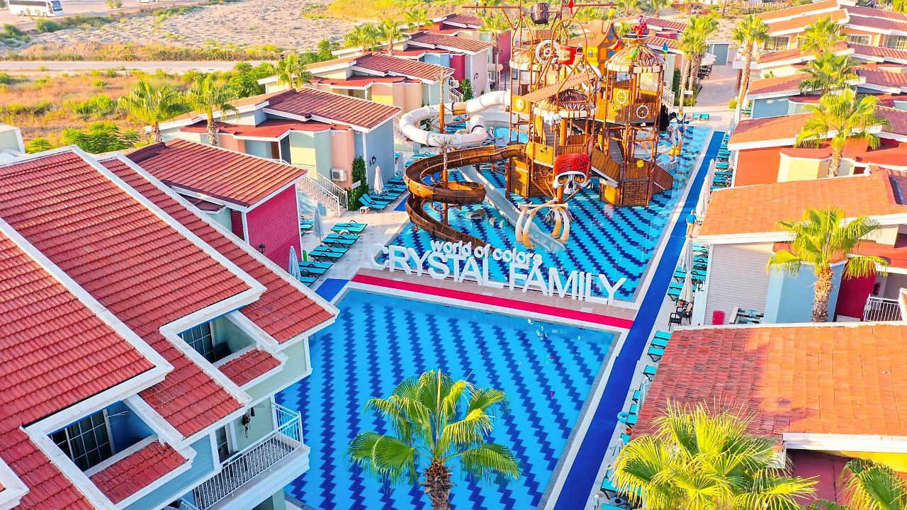 Crystal Club World Of Colours Hotel Bogazkent Eksteriør billede