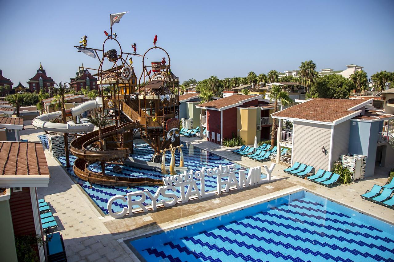 Crystal Club World Of Colours Hotel Bogazkent Eksteriør billede