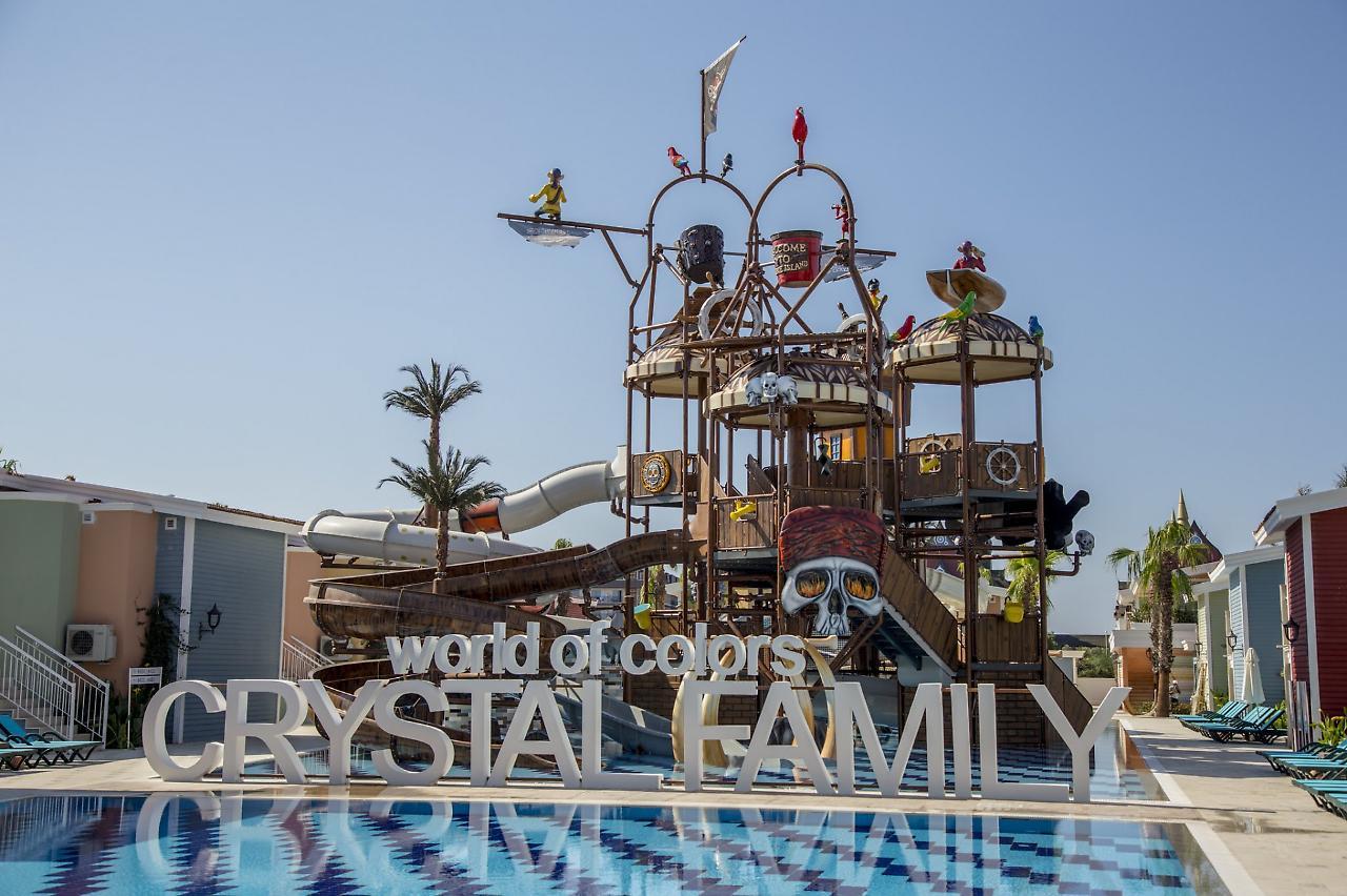 Crystal Club World Of Colours Hotel Bogazkent Eksteriør billede